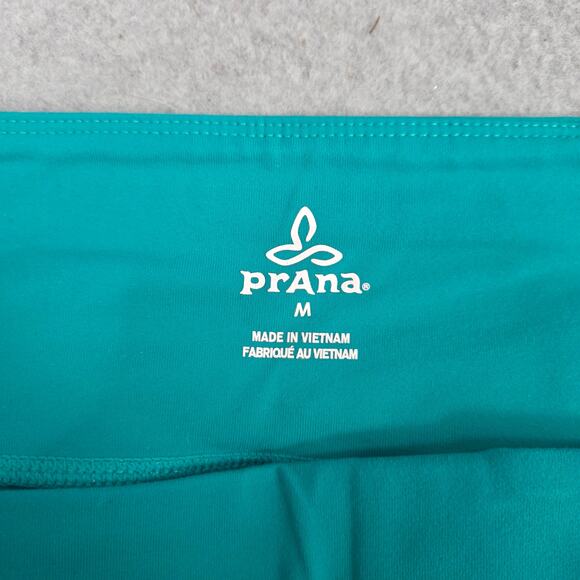 Prana Deco Criss Cross Dragonfly Cropped Leggings Size Medium - Picture 3 of 4